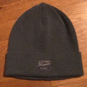 Grey Penguin Beanie
